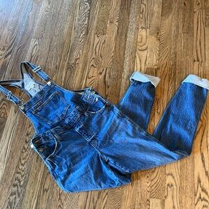 Universal Thread Blue Denim slim fit Overalls